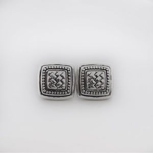 Scott Kay 925 Square Weave Cufflinks